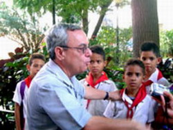 Eusebio Leal, Havana historian is invited to deliver lecture at the ICOGRADA Foundation